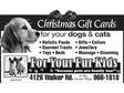 Christmas Gift Cards your dogs & cats